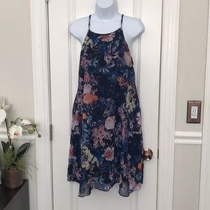Flowy floral dress
